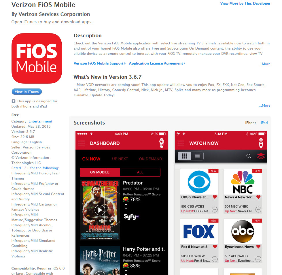 Fios Tv App Mac